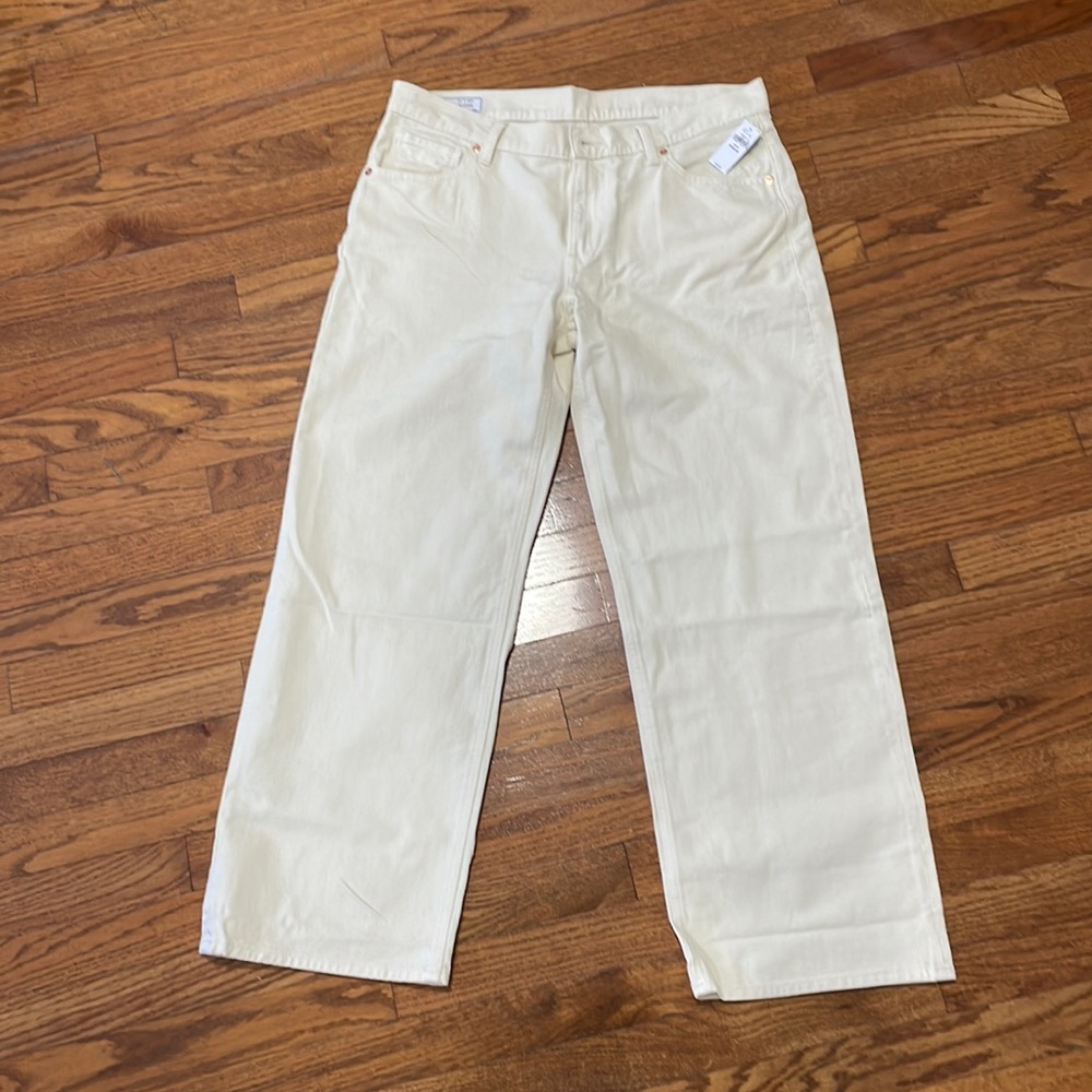 NWT - Gap low rose wide leg jeans regular 31/12